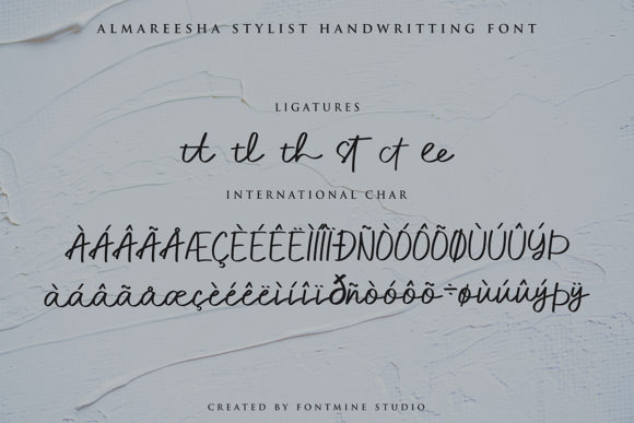 Almareesha Font Poster 10
