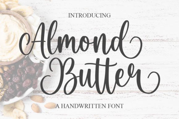 Almond Butter Font