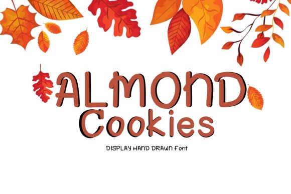 Almond Cookies Font Poster 1