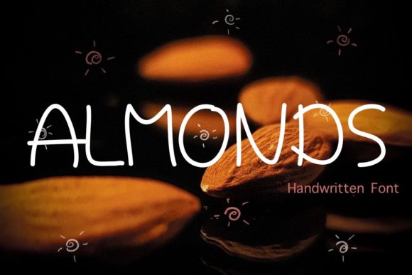 Almonds Font Poster 1