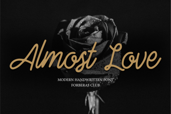Almost Love Font