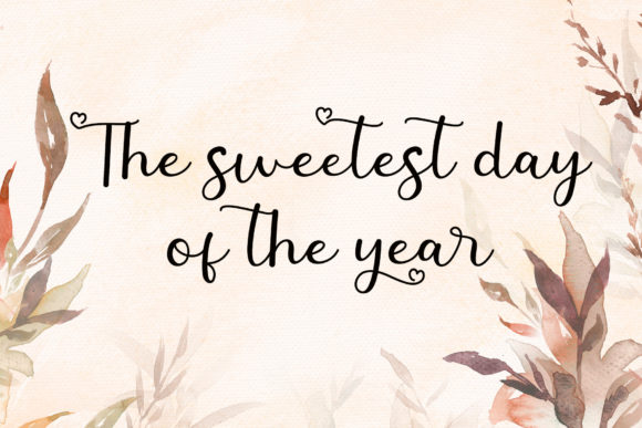 Almost Valentine Font Poster 6