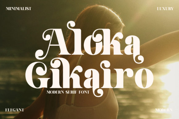 Aloka Gikairo Font Poster 1