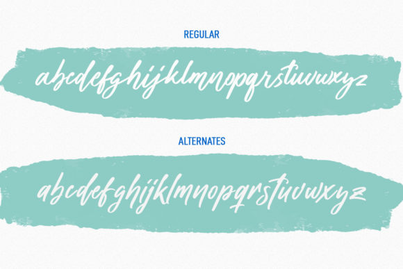 Alonelast Font Poster 9