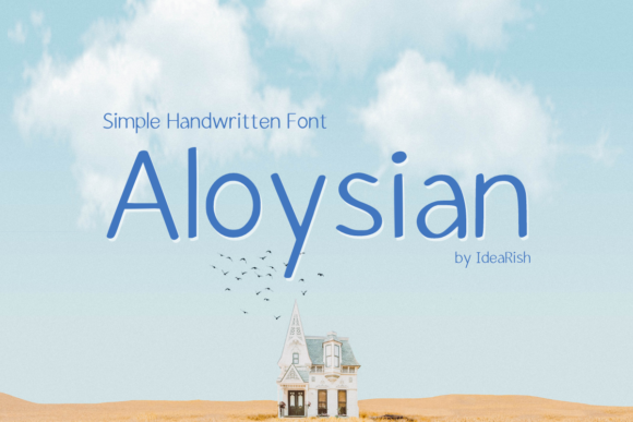 Aloysian Font Aloysian Font Poster 1