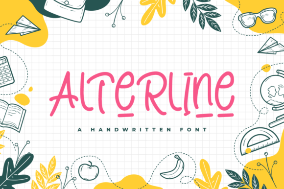 Alterline Font Poster 1