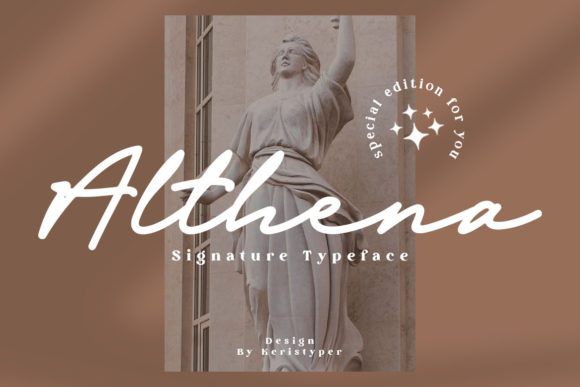 Althena Font Poster 1