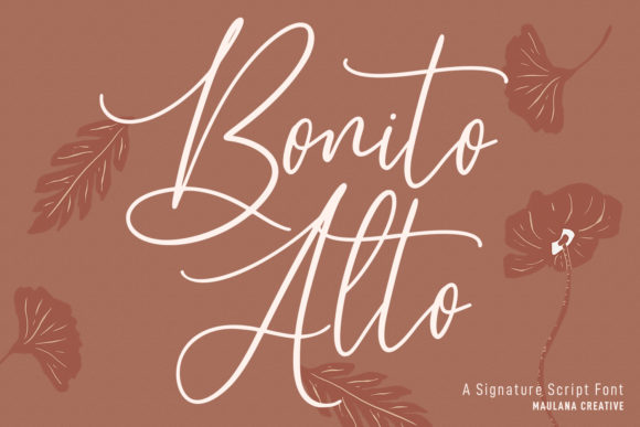 Alto Bonito Font Poster 1