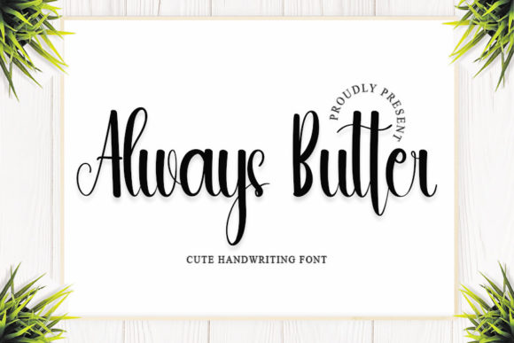 Always Butter Font Poster 1