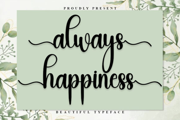 Always Happiness Font