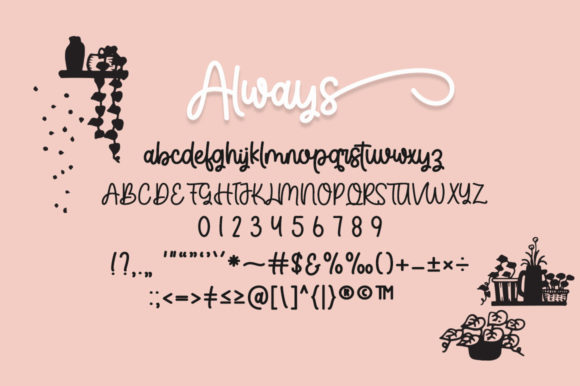 Always Smiling Font Poster 8