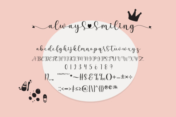 Always Smiling Font Poster 10