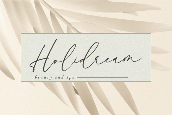 Alyson Signature Font Poster 5