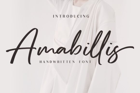 Amabillis Font Poster 1