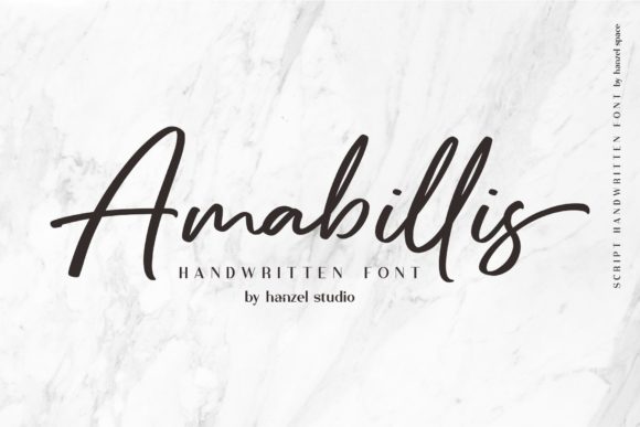 Amabillis Font Poster 6