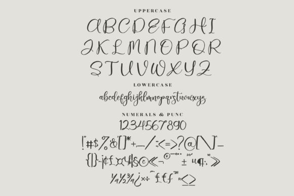 Amalia Font Poster 13