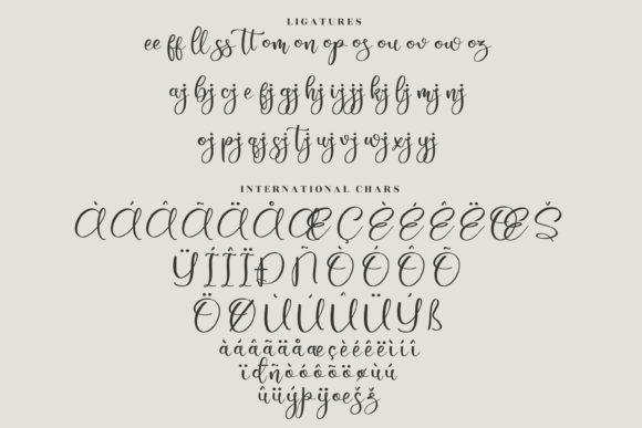 Amalia Font Poster 14