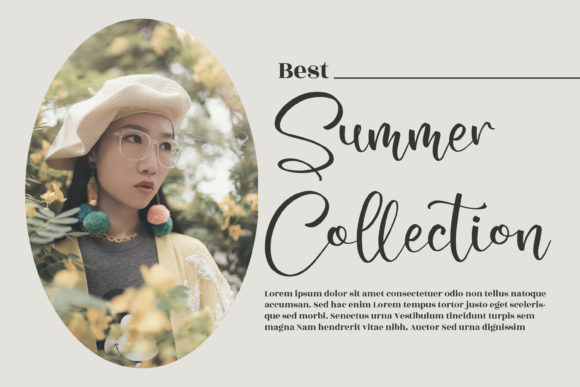 Amalia Font Poster 6