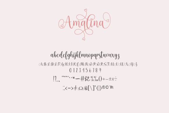 Amalina Font Poster 8