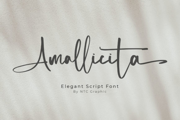 Amallicita Font Poster 1