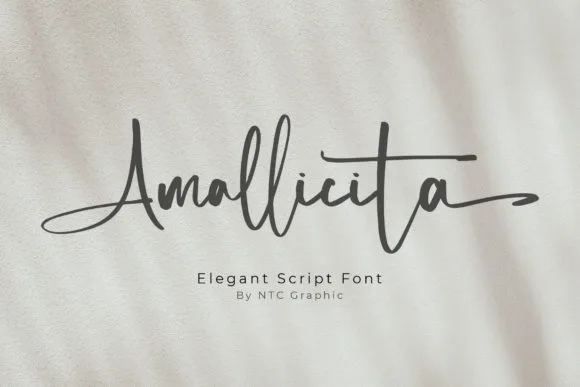 Amallicita Font Amallicita Font Poster 1