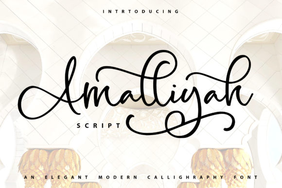 Amalliyah Font Poster 1