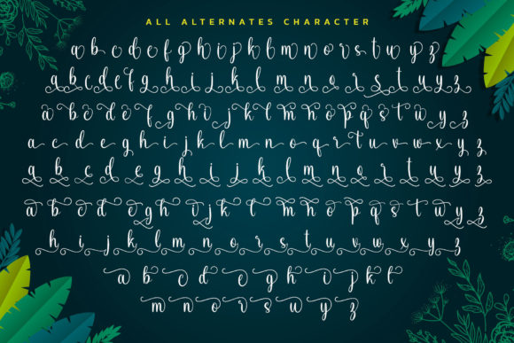 Amanda Sunshine Font Poster 5