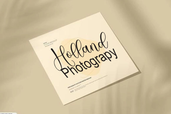 Amandela Font Poster 6