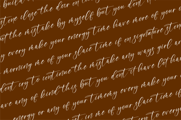 Amatera Hours Font Poster 8