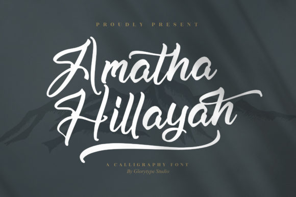Amatha Hillayah Font Poster 1