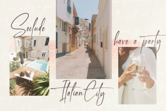 Amatha Story Font Poster 9