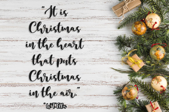 Amazing Christmas Font Poster 4