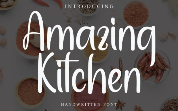 Amazing Kitchen Font
