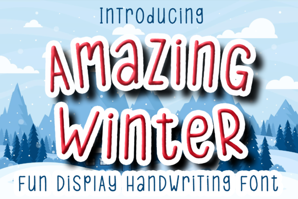Amazing Winter Font Poster 1