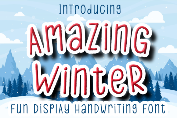 Amazing Winter Font