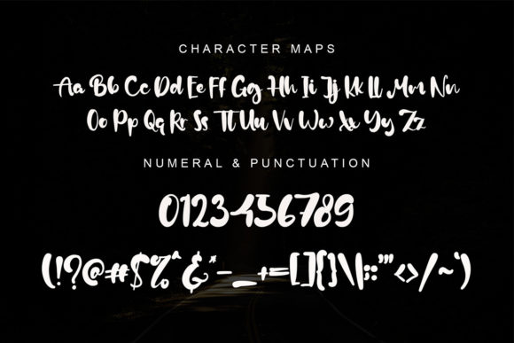 Ambitious Font Poster 8