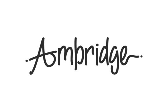 Ambridge Font Poster 1
