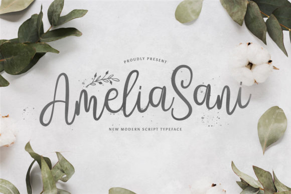 Amelia Sani Font Poster 16