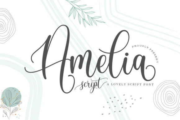 Amelia Script Font