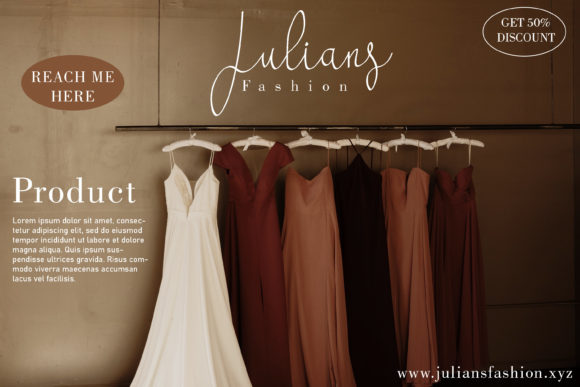 Ameliatina Font Poster 2