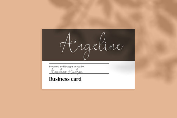 Ameliatina Font Poster 5