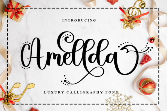 Amellda Font Poster 1