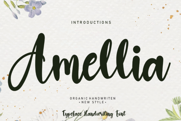 Amellia Font Poster 1