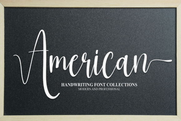 American Font Poster 1
