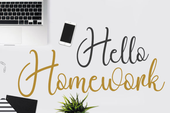 Amerta Signature Font Poster 5