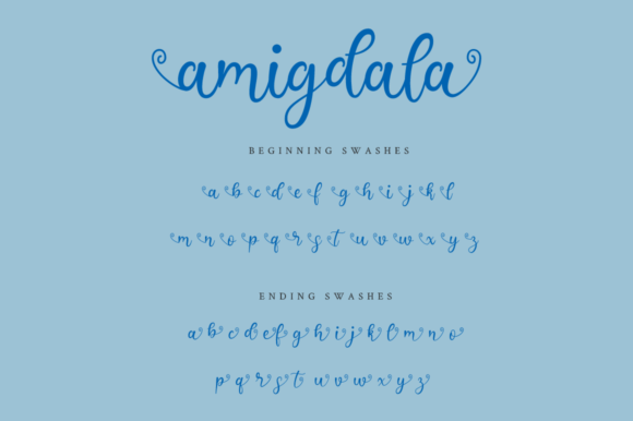 Amigdala Font Poster 7