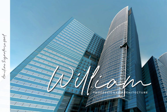 Amiline Font Poster 12