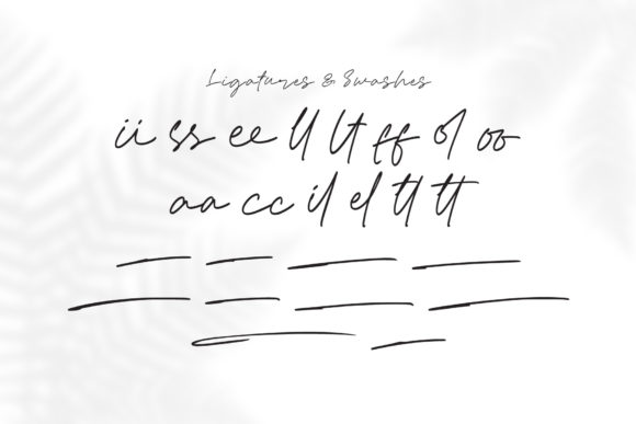 Amiline Font Poster 3