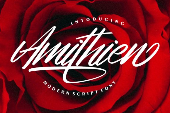 Amithien Font Poster 1