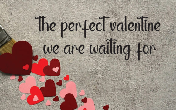 Amora Valentina Font Poster 2
